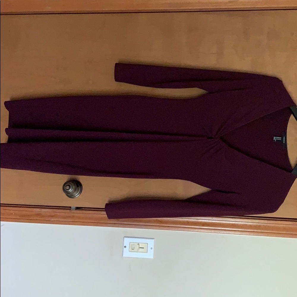 Forever 21 Long sleeve body cone dress